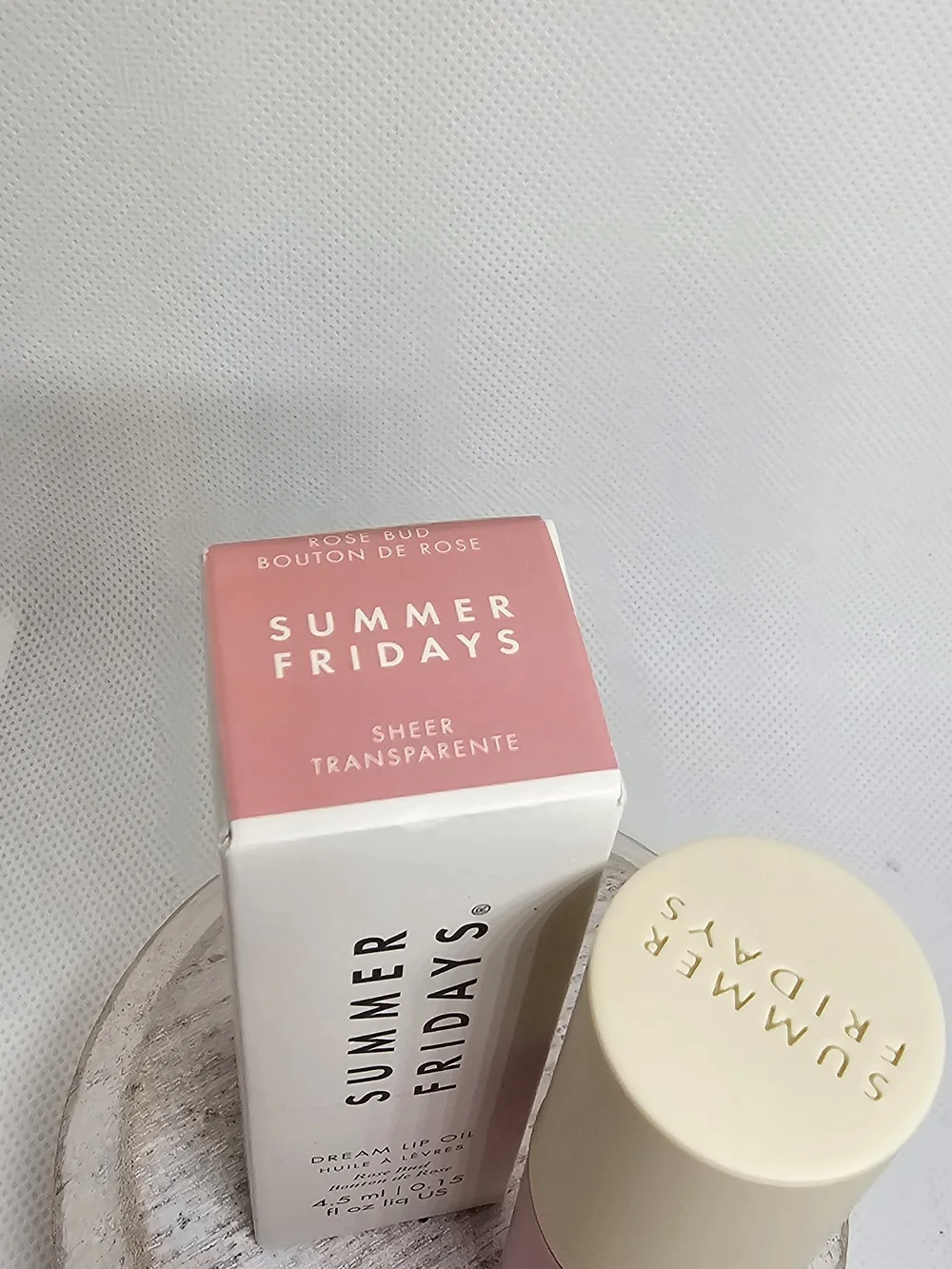 Summer Fridays Dream Lip Oil — Rose Bud Pink